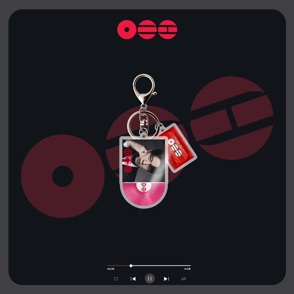 Llaveros de CD de BTS, Colgantes para Bolsos para Miembros Individuales y el Grupo Completo, Decoraciones para Ropa, Merchandising de Celebridades