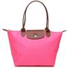 Le Pliage 28 Knoop Ritssluiting Lange Handgreep Leer Knoopvormige Schouder Tote Tas Kleine Dames Handtassen Roze 2605089P73