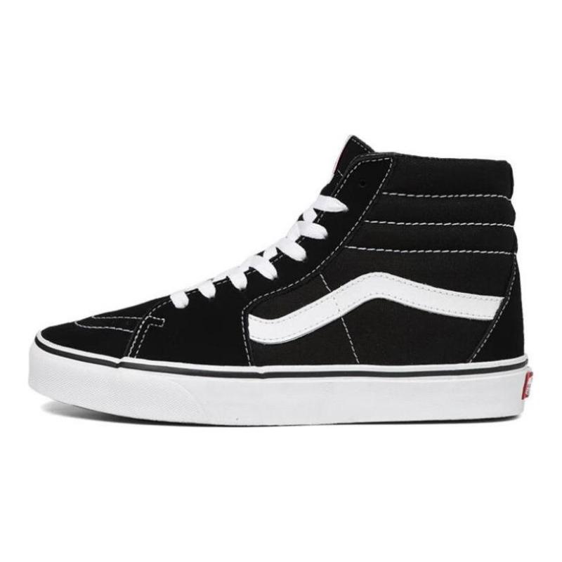 Vans Sk8-Hi Comfy unisex comfy versatile high-top skate shoes black and white VN0A3WMBVNE1 34.5