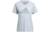 T Shirts Women's White Crew Neck Moderate Straight Fit GQ9413