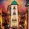 ROBOTIME Rolife 3D puzzle Street Scene DIY Book Nook TGB13