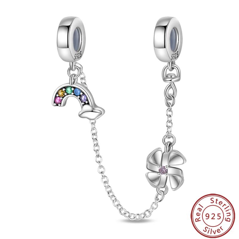 Dreamy Unicorn Series Copper Rainbow Cloud Dreamy Color Charms Beads 3Mm Diy Fine Jewelry Making