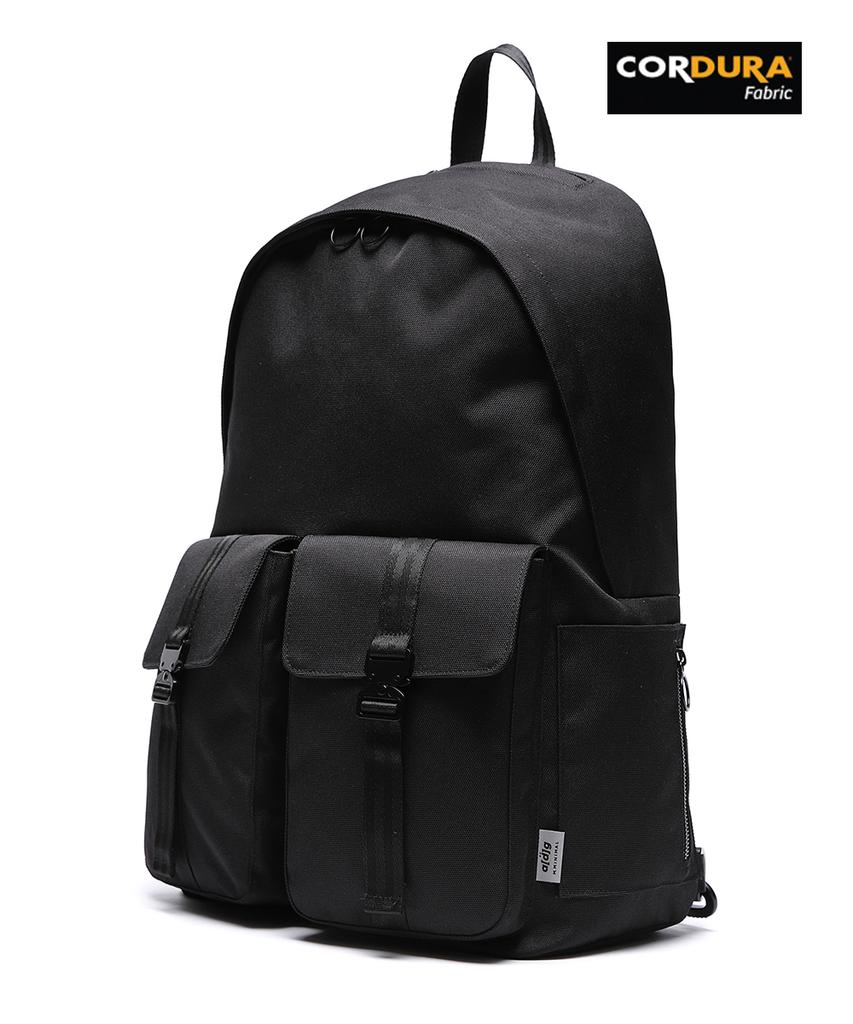Aged Gray Cordura Double Buckle 2-Way Backpack