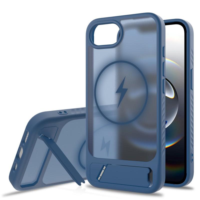 Suitable Black 16 Bracket Phone Case Two-in-one 15pro Max Drop Resistance Magnetic Protective Cover