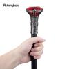 Roter Diamant-Gehstock, silberfarben, modisch, dekorativer Gehstock, Gentleman, eleganter Cosplay-Gehstock, Knauf, Crosier, 93 cm
