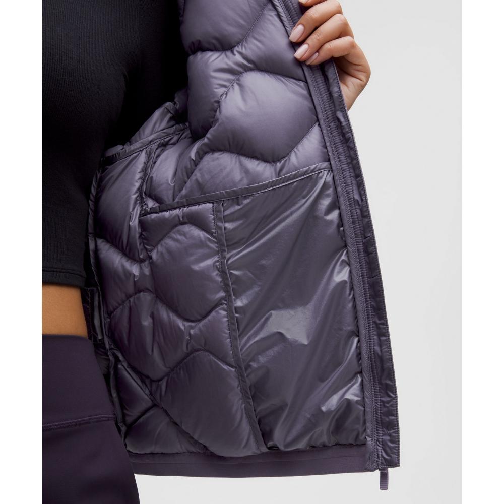 Lululemon Featherweight 900 Down Fill Quilted Jacket Grape Mist