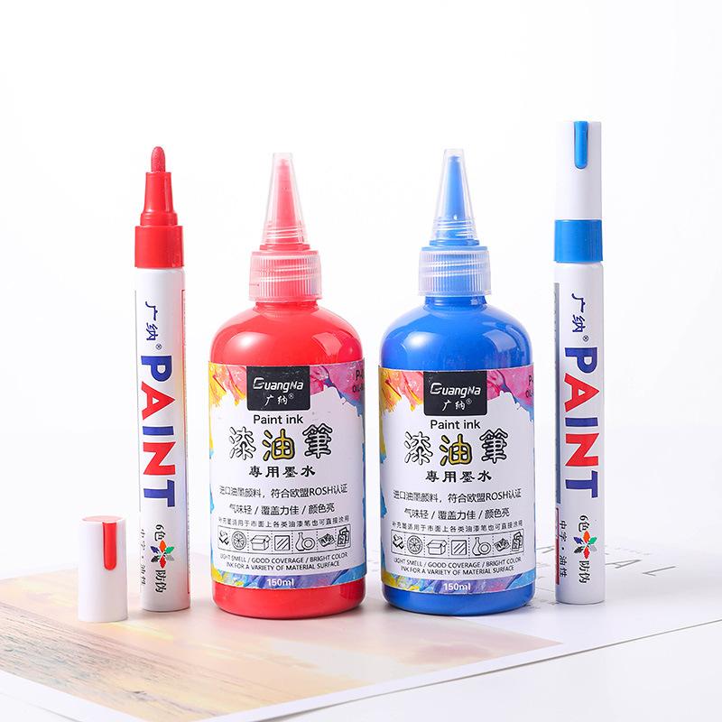 150ml Marker Ink Paint Pen Ink Supplement 12 Colors Optional DIY Graffiti Art for Children