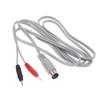 2M Massage Machine Electrode Wires 5P Plug Electrode Cable Red Black For Tens Massager Therapeutic Machine Accessory