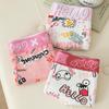 Men's Cute Cartoon Boxer Briefs - Pink Cotton Boyfriend Shorts