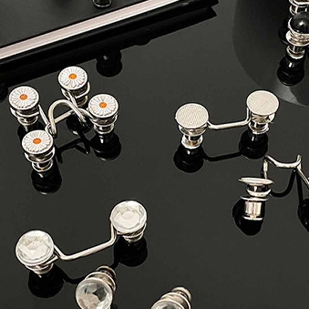 Clothing Accessories Adjustable Button Pins Easy To Install No Sewing Button Clip No Sewing Required Pant Waist Tightener Skirts