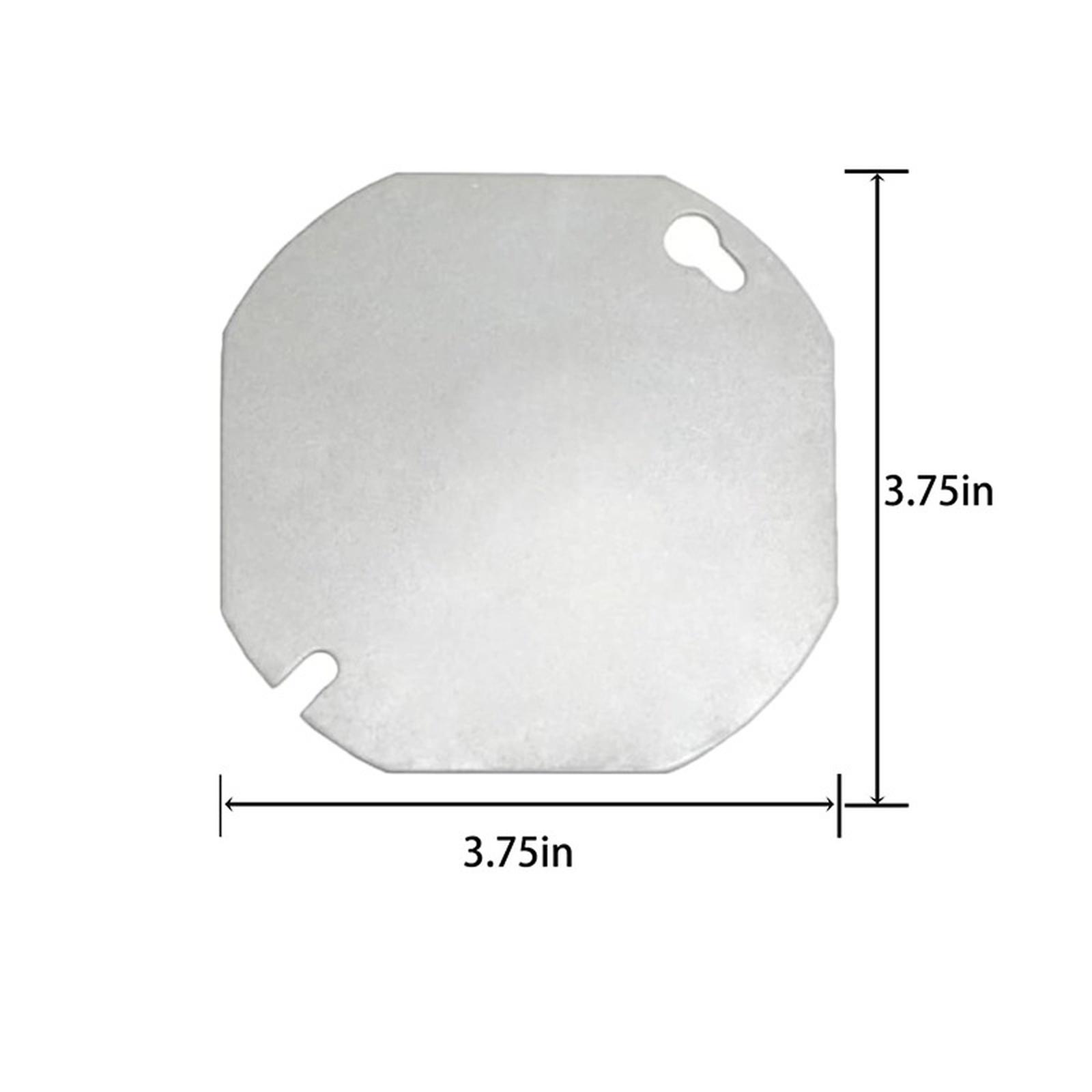 

Міцні оцинковані сталеві восьмикутні електричні коробки Кришки Пилкозахисні кришки для домашнього щоденного використання one size