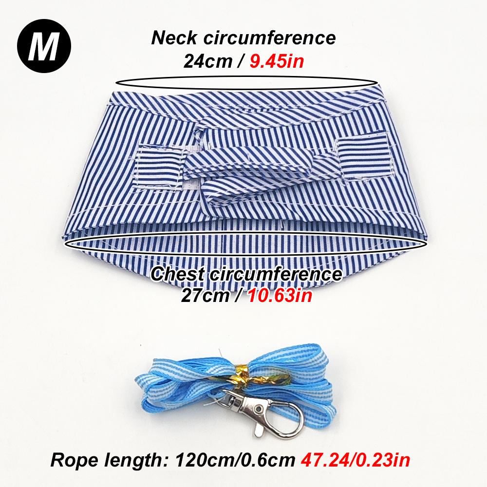 Bunny Harness Leash Set with Chest Strap for Pet Small Animals Guinea Pig Hamsters Chinchilla Rabbits Outdoor Walking Supplies