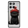 Für Motorola Edge 70 5G Hülle 2025 Mode Schwarz Silikon TPU Weiche Handyhülle Für Motorola Moto X70 Air 5G Rückseite Hülle Fundas