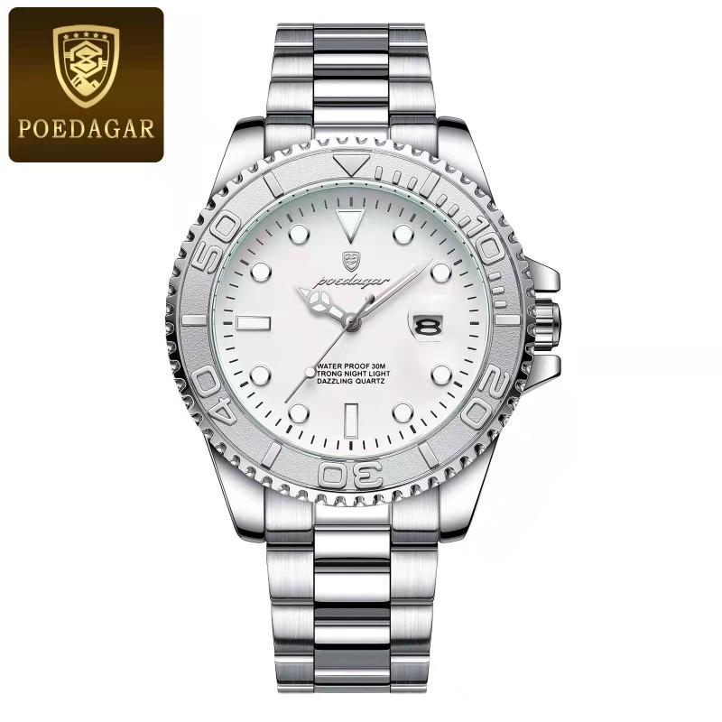 Top Brand New Waterproof Luminous Men's Watch Fashion Elegant Quartz Watch