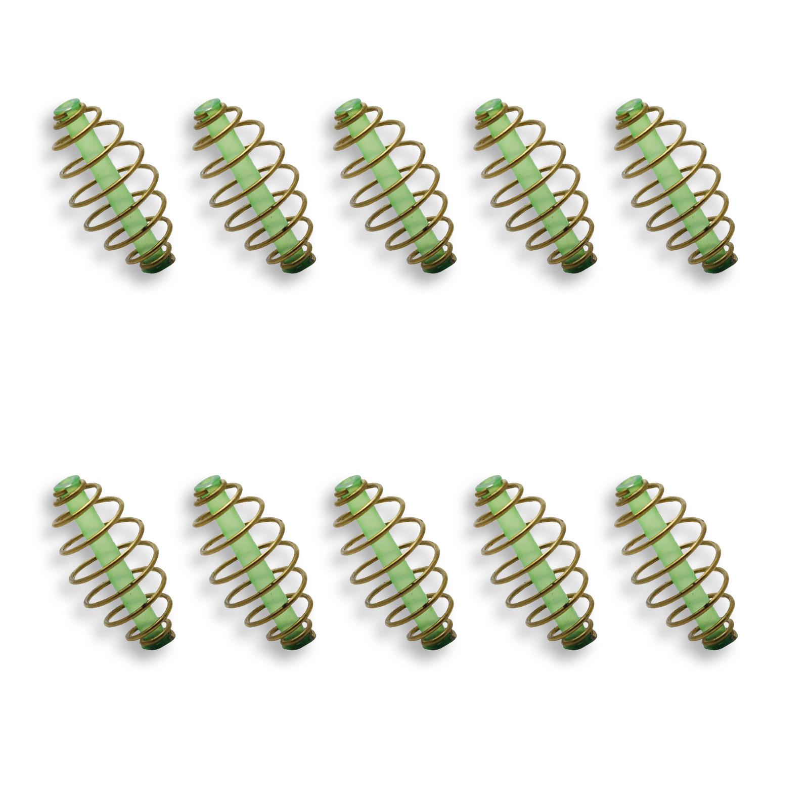 

10 шт. Кормушка-корзинка Рыболовное оборудование Рыболовная пружинная кормушка Катушка Встроенная методная кормушка Снасти для пресноводной и морской рыбалки S