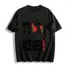 F1 Race Week Themed Printed Casual Top Loose Breathable Crewneck T-Shirt For Racing Fans Pure Cotton T-shirt