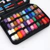 86/172Pcs Sewing Kit With Threads Needles Scissors Tape Measure Buttons Storage Bag Portable Travel Sewing Box Tools