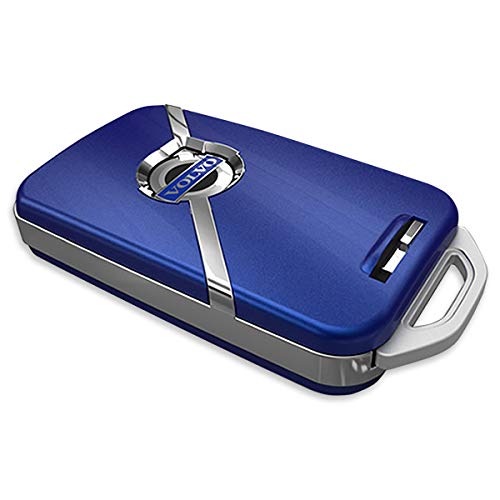 

Felimore Smart Key Case/Keyless Key Cover for Volvo XC60, S60L, V40, and Other Models (Blue)