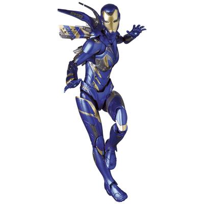 MAFEX-Nr.. 184 IRON MAN Rettungsanzug ENDGAME Version. Bemalte Actionfigur ohne Maßstab, ca. 150 mm groß