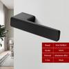 Minimalist Magnetic Silent Bedroom Door Lock Zinc Alloy Mute Door Locks Bathroom Mechanical Locks Furniture Lock Accessories