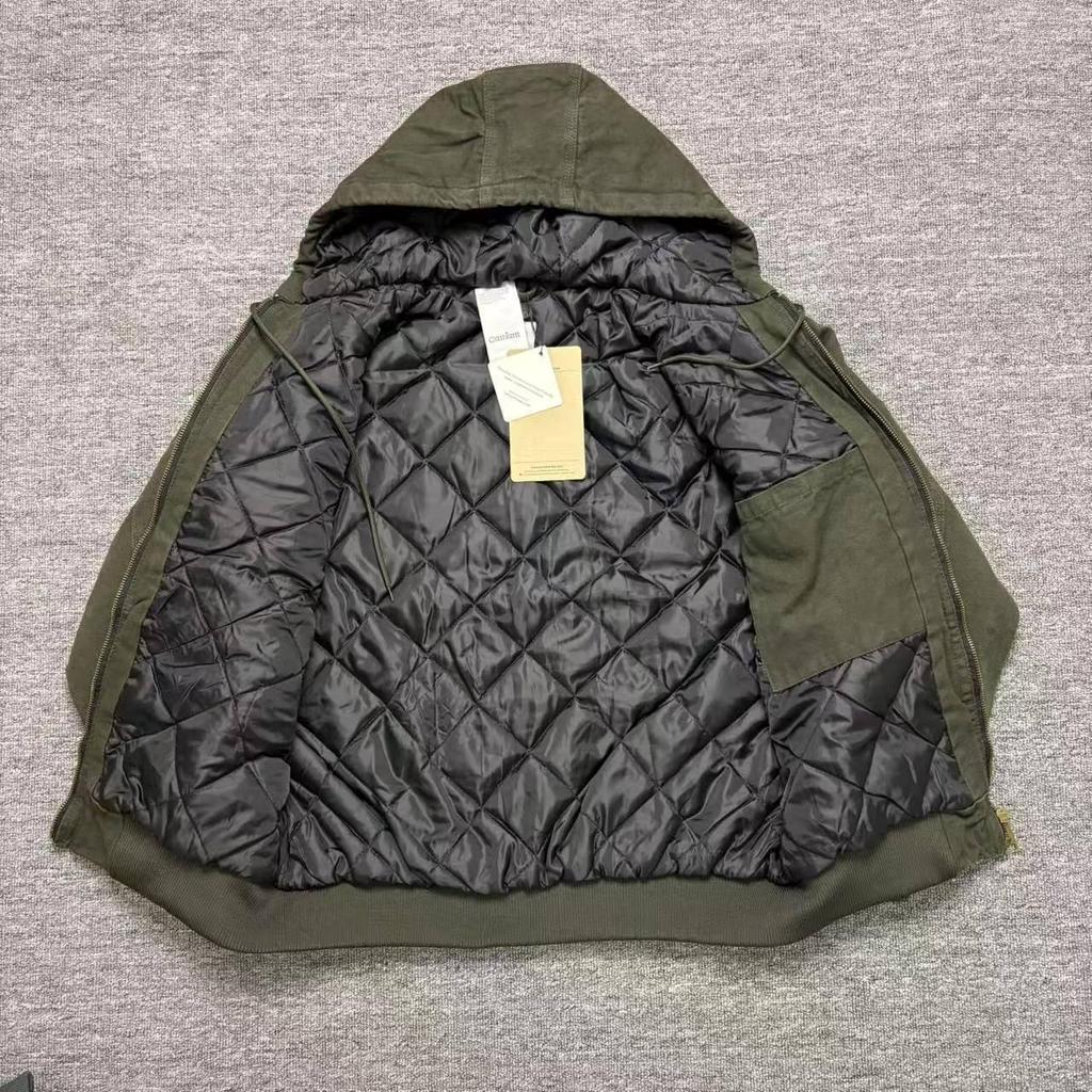 Herren American Retro Gewaschene Arbeitsjacke - Schwerer Detroit Auto Cardigan, Erhältlich in 9 Farben