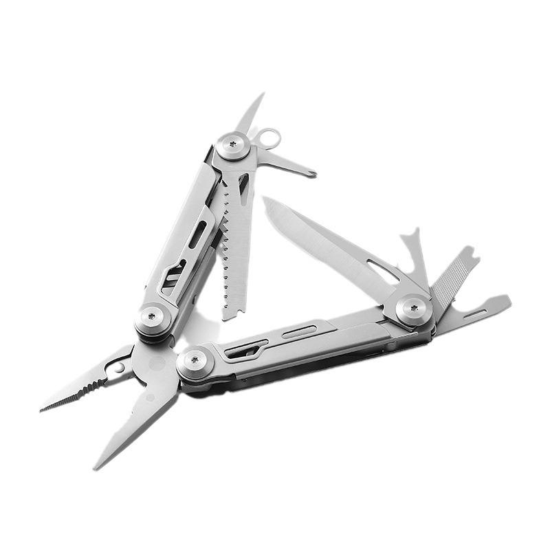 Folding Multifunctional Needle-nose Pliers & Small Knife for Outdoor Camping