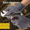 Anti-slip Protective Construction Gloves, 13-Gauge, Wear-resistant, Sun Protection, Thin Model for Men and Women.