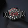 Men's Watch Men's Black Sports Quartz Watch Men's Business Casual Watch Gift for Father