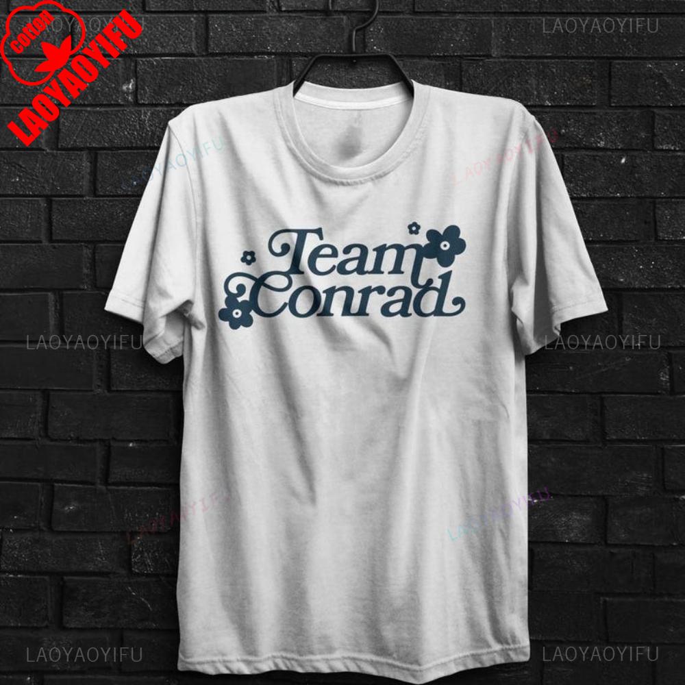 Cousins Beach Team Conrad Graphic T Shirts The Summer I Turned Pretty Season 3 Movie Tshirt Woman Man Cotton Shortsleev Tops S