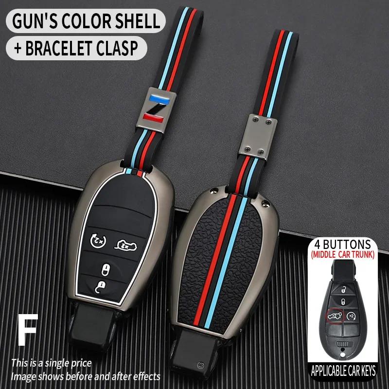 Car Key Cover Case And Shells Are Designed For Jeep Renegade Compass Grand Cherokee Chrysler 300C Wrangler  Dodge Accessories