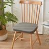 Linen Memory Foam Cushion Removable and Washable Student Living Room Chair Stool Cushion Breathable Seat Cushion