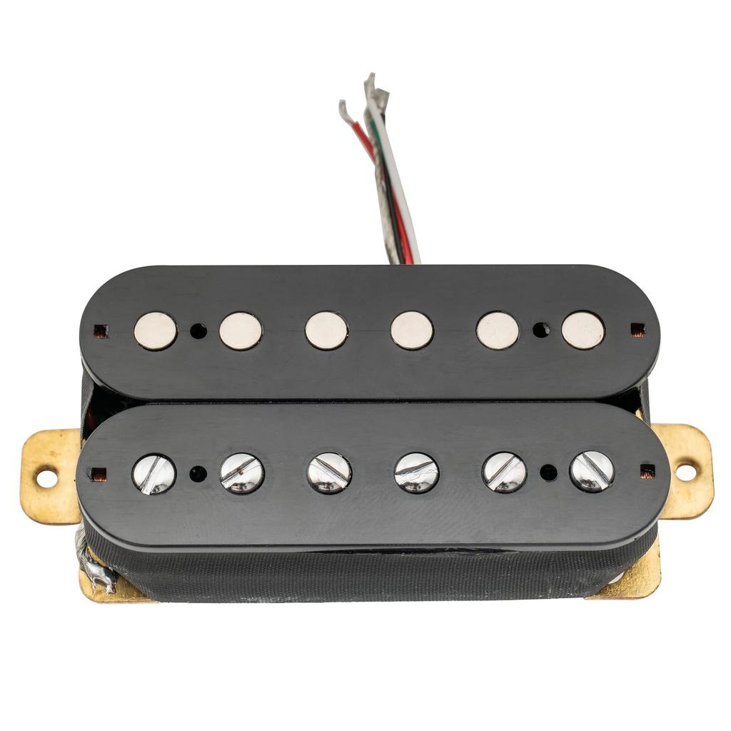 Musiclily Basic 50mm Humbucker Pickup for Electric Guitar Black Neck,