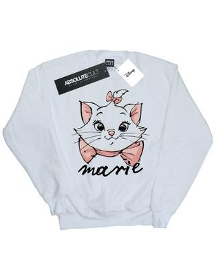 Damen/Damen The Aristocats Marie Sketch Face Sweatshirt