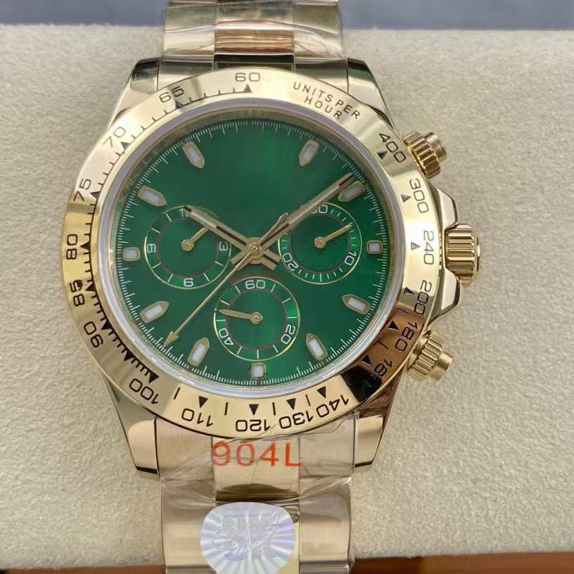 Laoji Daytona Cosmograph Автоматические Золотые Роскошные Мужские Часы
