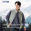 ROMON Men's Lightweight Stand-Collar Down Vest