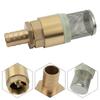 3/4in 1in Non-Return Valve Suction Strainer Foot Valve Hose Connection 19 25 Mm With Mesh Strainer Filter Bottom Valve Foot