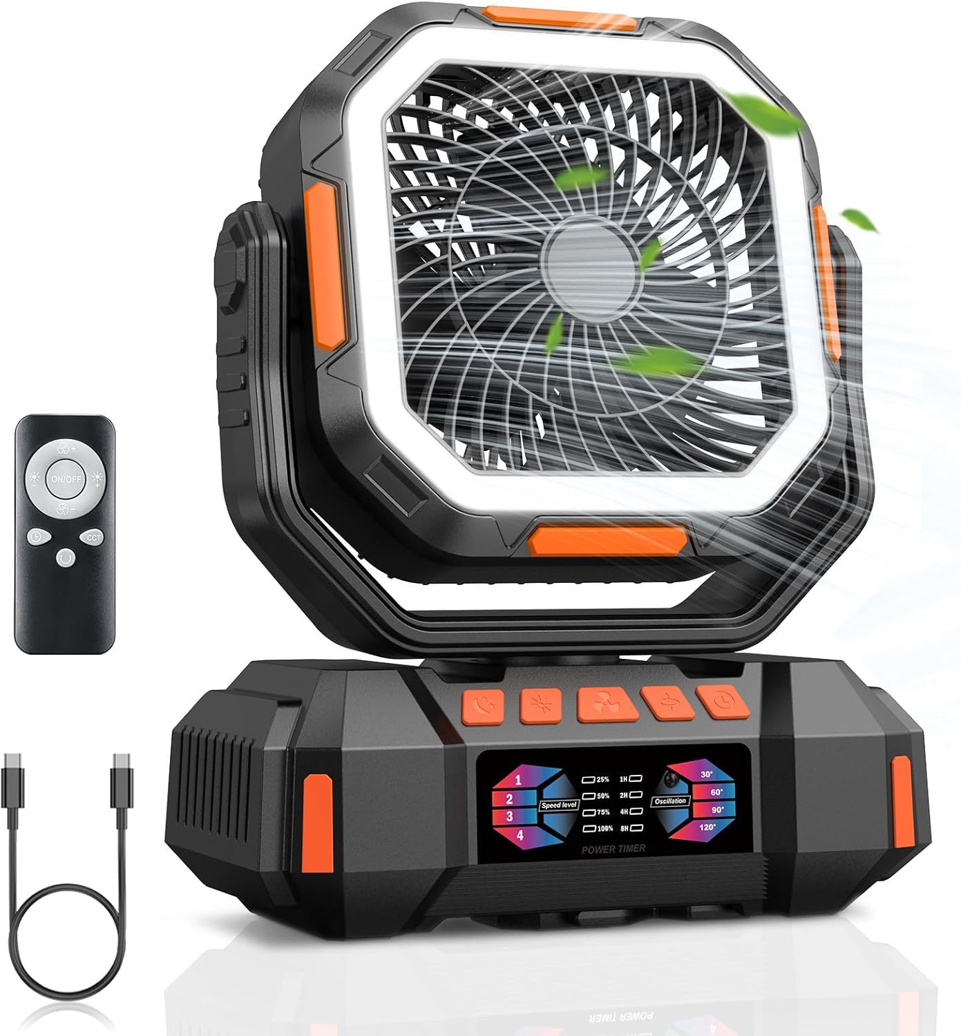 Camping Fan 40000mAh Battery Powered Fan