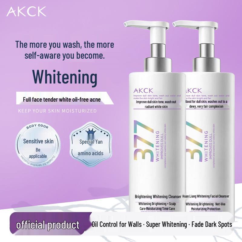 377 Whitening & Spot Remover: Oil-Control, Hydrating, Moisturizing Facial Cleanser for Brightening and Deep Cleansing