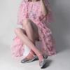 Gradient Color Stockings Niche Millennium Black Gray Japanese Style Colorful Ultra-thin Arbitrary Cut Pantyhose