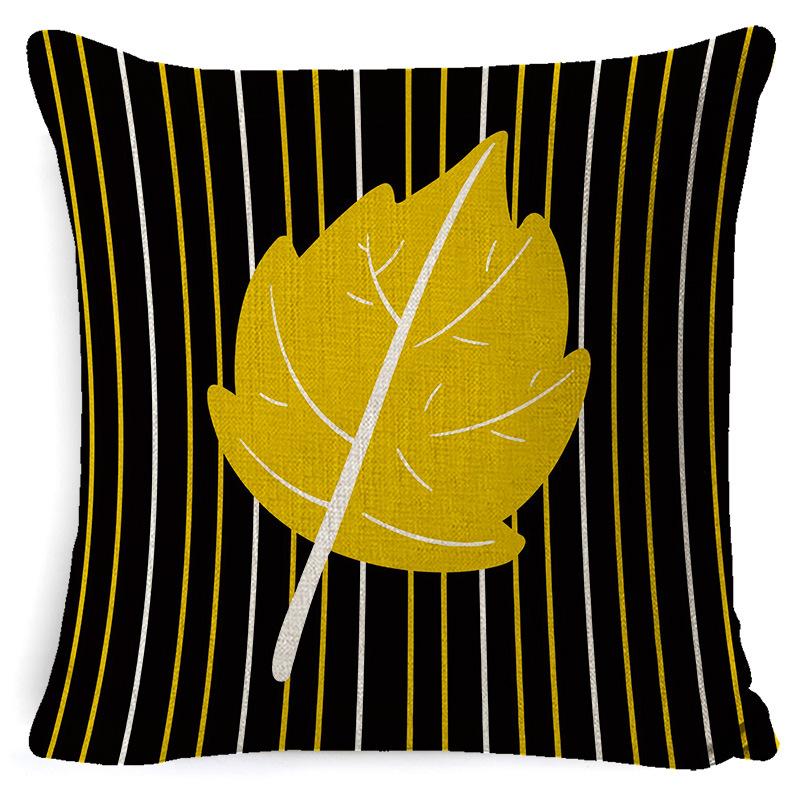 Nordic Plaid Cushion Cover Super Soft Peach Skin Home Sofa Cushion Pillow New Pillow Cover