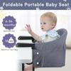 UBRAVOO Booster Seats, Portable High Chairs for Babies and Toddlers, Foldable HighChair for Baby from 6 Months to 3 Years, Sitting Up to 18 kg