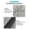 Ice Cool Beach Poncho Cover Up Quick Dry Sunscreen Clothing Oversized Hooded Towel Wrap 4-In-1 For Swimming Beach Pool Travel