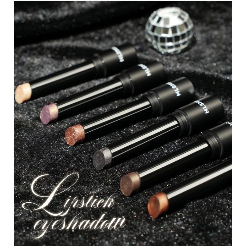 MLSMILE Lipstick Eyeshadow Stick Lazy Eye Makeup Waterproof Non-smudging Pearlescent Eyeshadow Aegyo Sal Pen