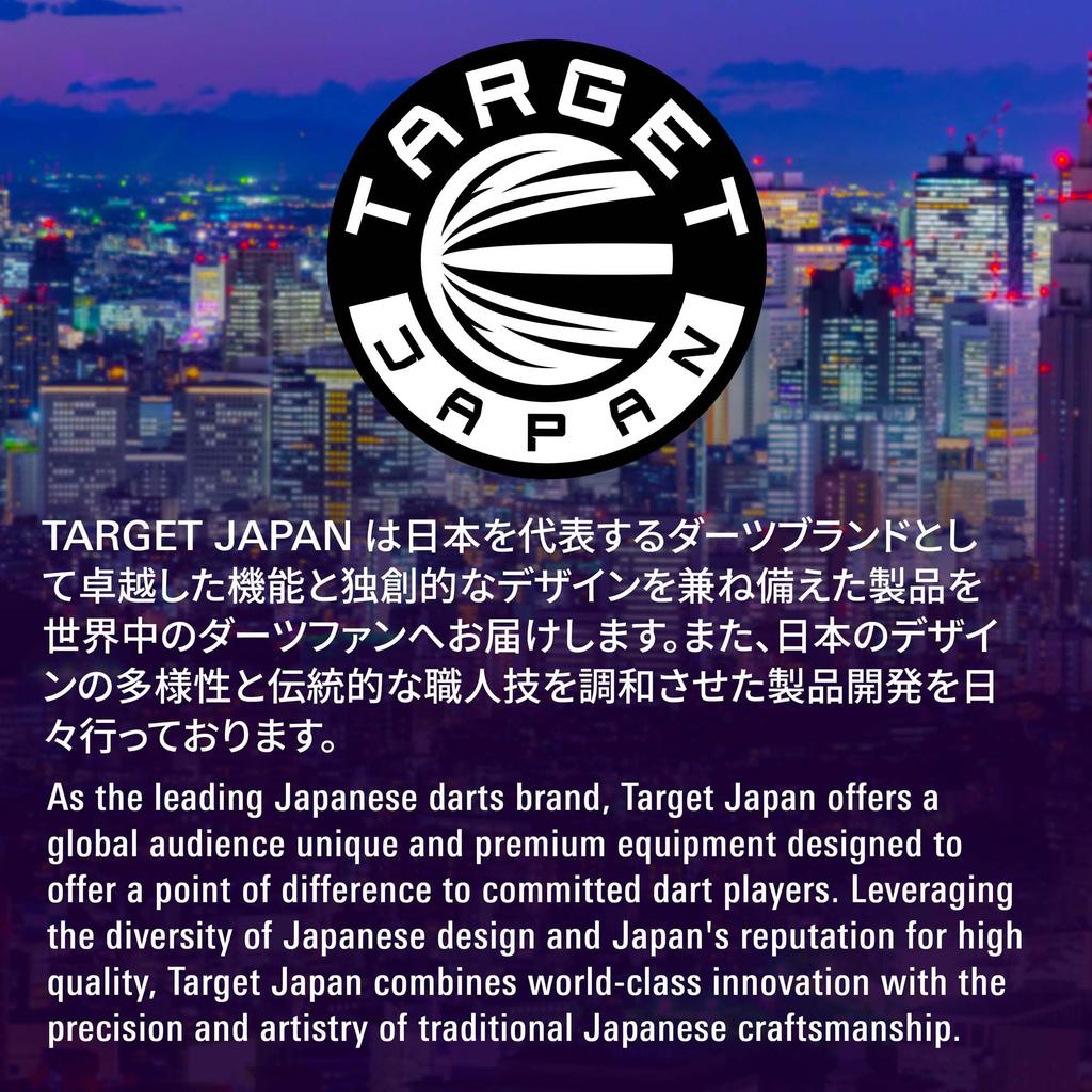 TARGET THE MIRACLE GEN7.5 Miku Suzuki 95% Tungsten K-Flex Swiss Point Steel Tip Darts Set K-Flex Flights and Shafts STEEL DARTS (22g)