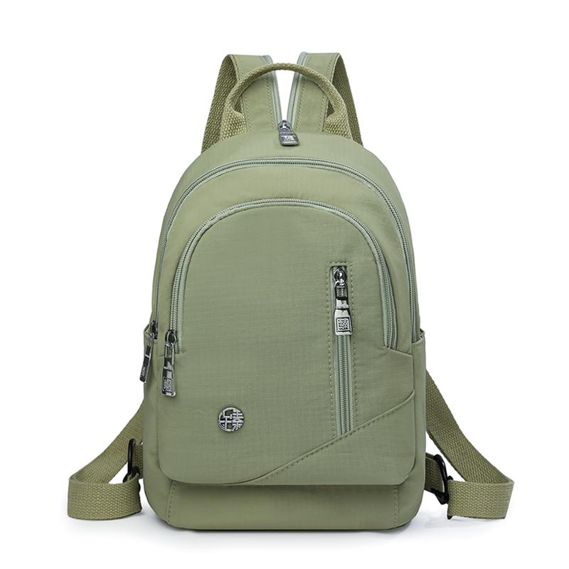 Two-In-One Chest Bag Sport Small Backpack Women Ultra Light Shoulder Bag