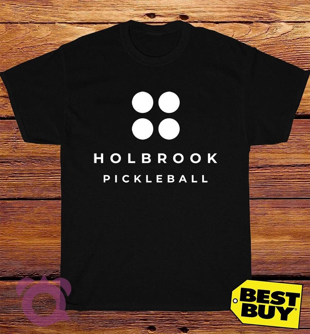 New Holbrook Pickleball Logo American Funny T-Shirt Size S to 5XL L