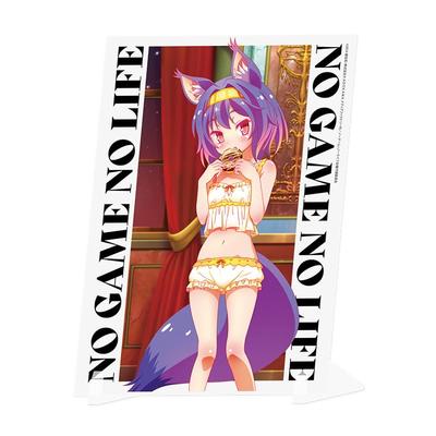 No Game No Life Original Visual Acrylic Plate: Hatsuse Izuna Nightwear Ver.
