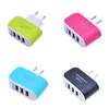 Versatile 3usb Candy Charger With Led Light For Apple Devices Travel-friendly