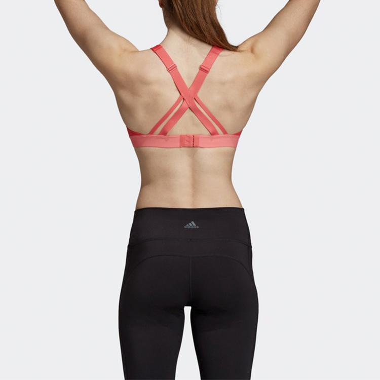 Adidas Drst Cup Size Medium Intensity Fitness Training Sports Bra Women underwear Bright-Red DT2762