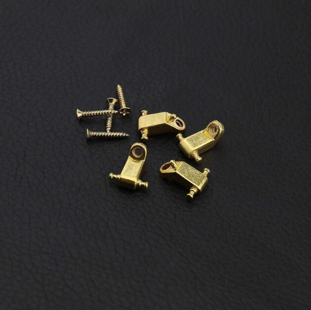 

Electric Guitar String Guide and Retainer for F Strat Tele ST Silver 2-Pack + 2 Screws